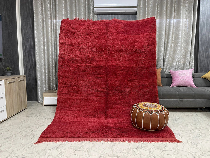 Yva by Bazarugs — Authentic Beni Ourain Rug, 6x8 ft