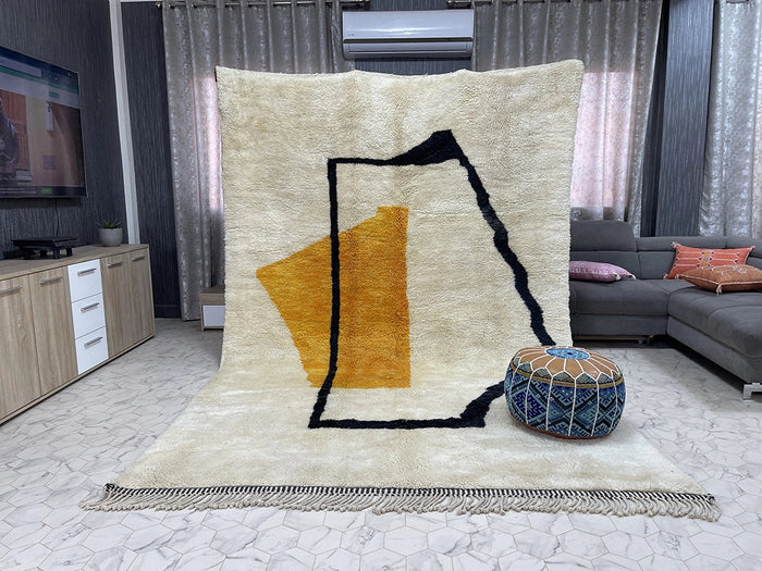 Bazarugs Luxury Beni Mrirt Rug in Zahra Tazoult, 7x11 ft