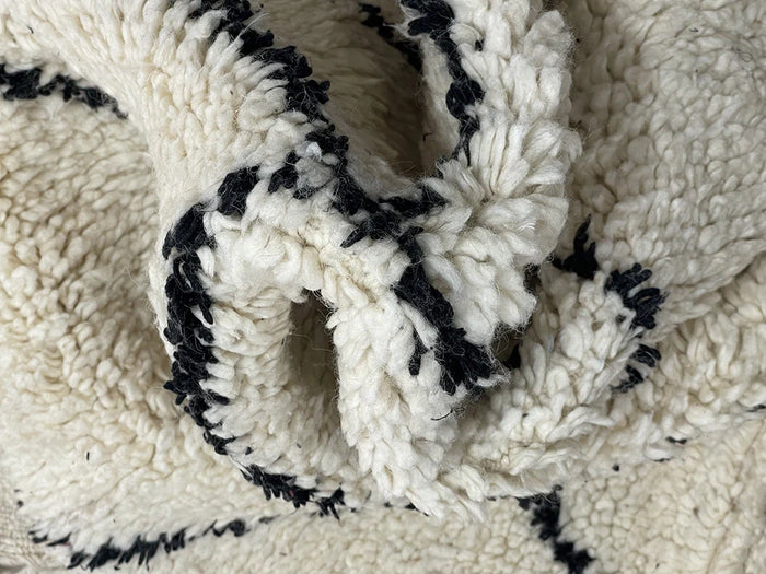 Bazarugs Beni Ourain Rug — Abrabar 2, 3x10 ft