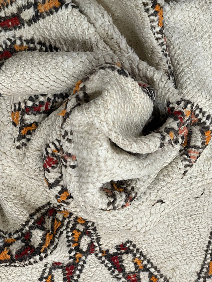 Atlas Artistry 2 by Bazarugs — Authentic Beni Ourain Rug, 6x10 ft