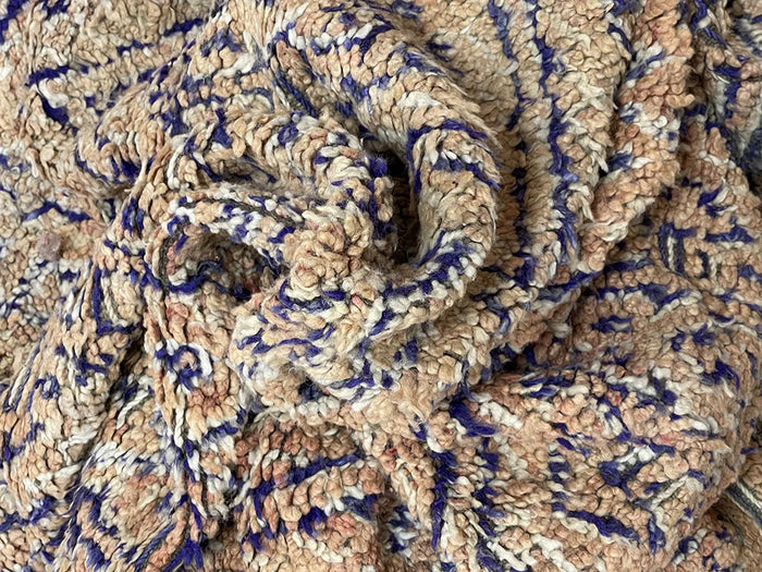 Bazarugs Ghomara Essence — Handwoven Beni Mguild Rug, 7x11 ft