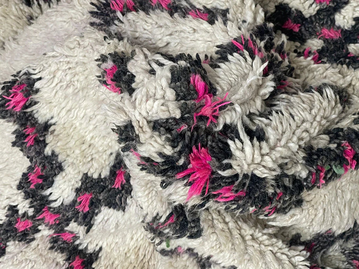 Bazarugs Beni Ourain Rug — Ilene, 5x9 ft