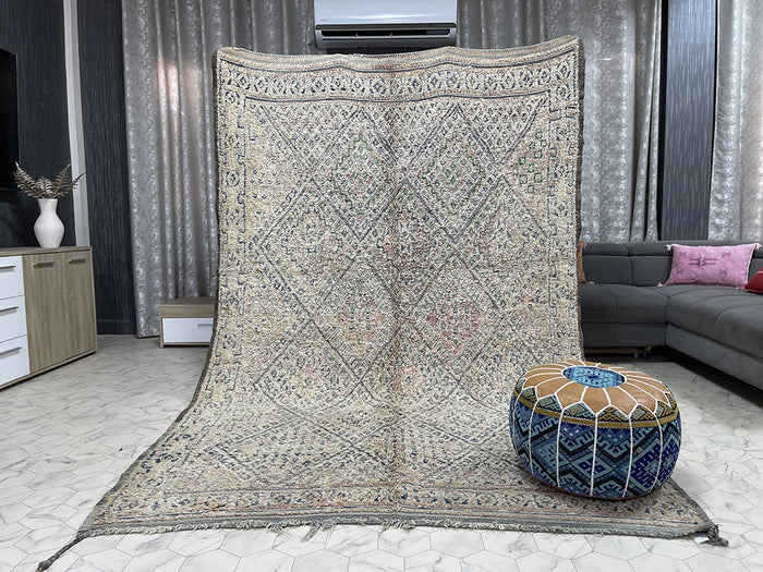 Imazighen N'Ait by Bazarugs — Authentic Beni Mguild Rug, 6x10 ft