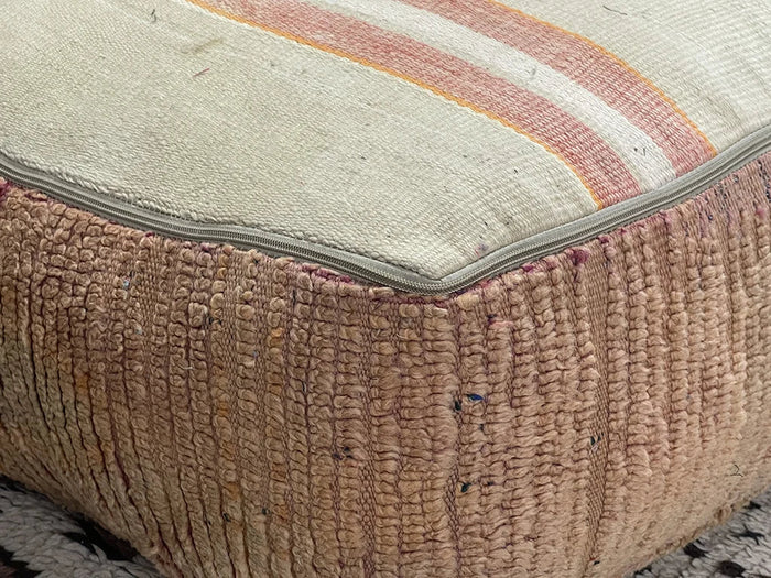 Bazarugs Moroccan Kilim Pouf — Sinai Sands