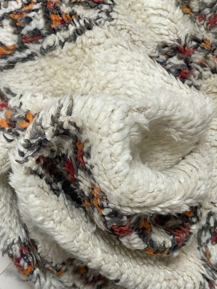 Bazarugs Slagjana — Handwoven Beni Ourain Rug, 6x10 ft