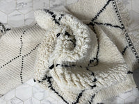 Tang 2 - Tapis Beni Ourain - 3x10ft
