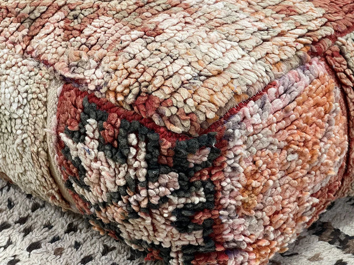 Bazarugs Al Zubarah — Handwoven Kilim Pouf