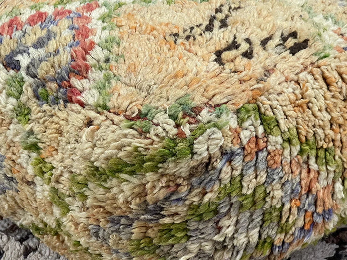 Bazarugs Moroccan Kilim Pouf — Defne-Lebe