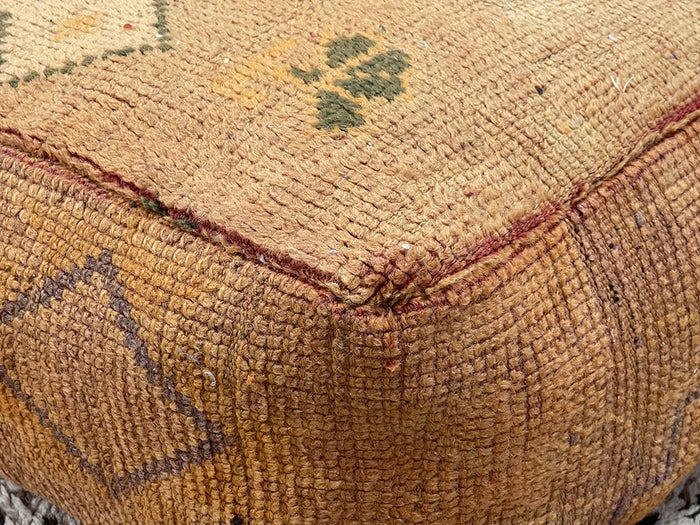 Great Australian Kilim Pouf by Bazarugs — Handmade Moroccan Ottoman