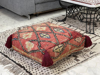 Hot Ginger - Pouf Kilim