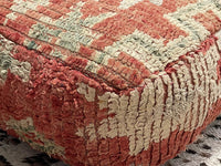 Lemon Verbena - Pouf Kilim
