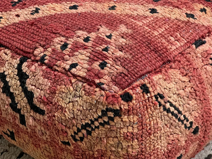 Bazarugs Moroccan Kilim Pouf — Leno Newt