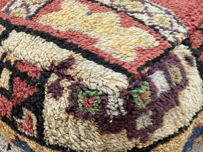 Bazarugs Moroccan Kilim Pouf — NYC Nights