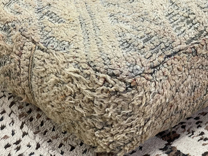 Palais Namaskar Kilim Pouf by Bazarugs — Handmade Moroccan Ottoman