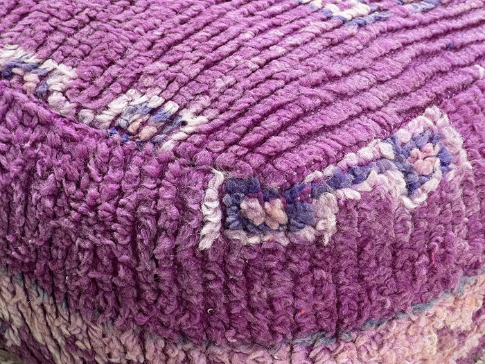 Bazarugs Press Encil — Handwoven Kilim Pouf