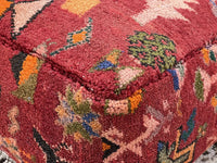 moroccan kilim pouf