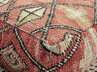 moroccan kilim pouf