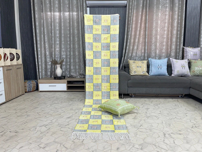 checkered cactus silk Rugs