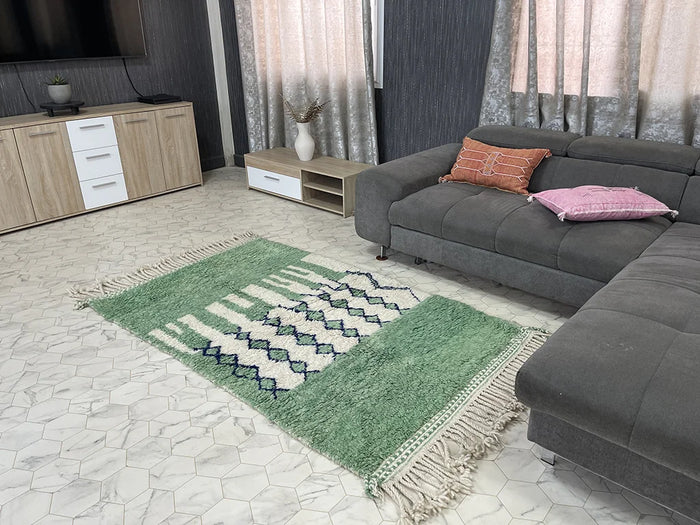 Bazarugs Serenity Oasis — Grand Custom Beni Ourain Rug, Made to Order