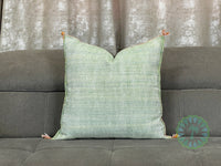 Tranquil Mint Meadows - Coussin