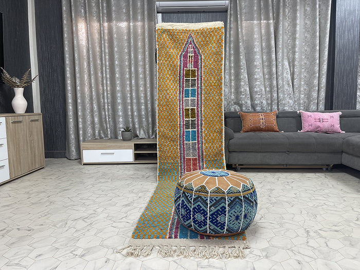 Desert Dream - 2x10ft- Beni Ourain Rug