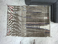 Tifelt Tranquility - 6x9ft- Beni Ourain Rug