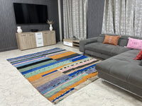 Oulmes Oasis - 7x9ft- Beni Ourain Rug