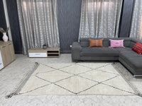 Midar Majesty - 5x8ft- Beni Ourain Rug