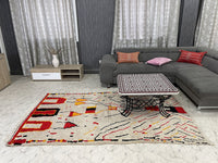 Azilal Diamond - 5x8ft- Azilal