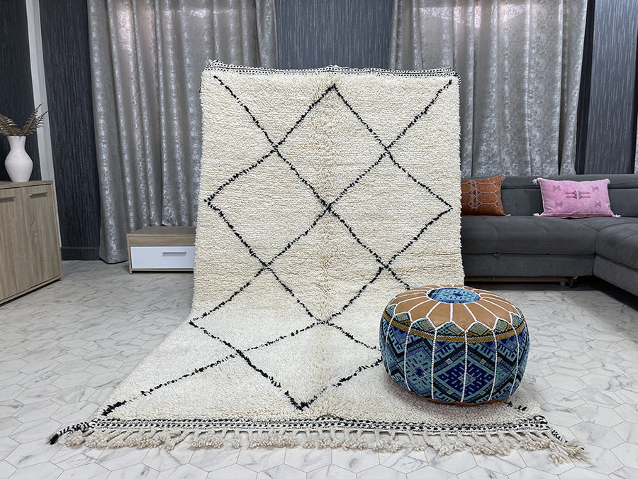 Tranquil Haven Rug - 5x8ft- Beni Ourain