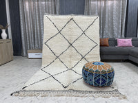 Rectangle Spectrum III Rug - 5x8ft- Beni Ourain