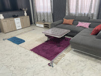 Vibrant Jewel Tone Rug - Tapis Beni Ourain - 5x9ft