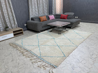 Figuig Oasis - 7x9ft- Beni Ourain Rug