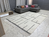 Taourirt Tranquility - 7x10ft- Beni Ourain Rug