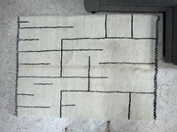 Taourirt Tranquility - 7x10ft- Beni Ourain Rug