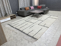 Taourirt Tranquility - 7x10ft- Beni Ourain Rug