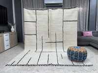 Taourirt Tranquility - 7x10ft- Beni Ourain Rug