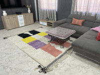 Rectangle Spectrum Rug - 6x8ft- Beni Ourain
