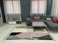 Desert Mirage Rug - Tapis Beni Ourain - 5x7ft