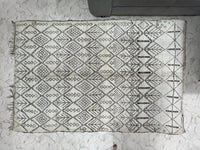 Chefchaouen Charm - 5x8ft- Beni Ourain Rug