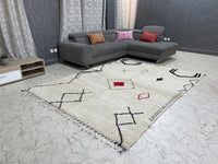 Safi Serenity - 7x9ft- Beni Ourain Rug