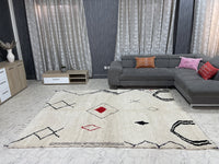 Safi Serenity - 7x9ft- Beni Ourain Rug