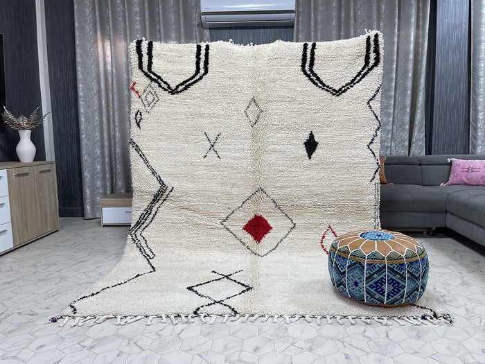 Safi Serenity - 7x9ft- Beni Ourain Rug