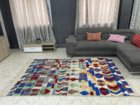 Echoes of Erosion - 5x8ft- Beni Ourain Rug