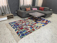 Echoes of Erosion - 5x8ft- Beni Ourain Rug