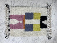 Rectangle Spectrum III Rug - 2x3ft- Beni Ourain