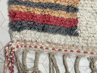 Whimsical Connections Rug - 3x5ft- Beni Ourain Rug