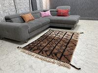 Anwar Al-Tanwir Rug - 4x5ft- Beni Ourain