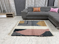 Desert Mirage Rug - 4-5ft- Beni Ourain rug