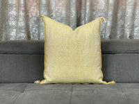 Yellow moroccan silk Pillows